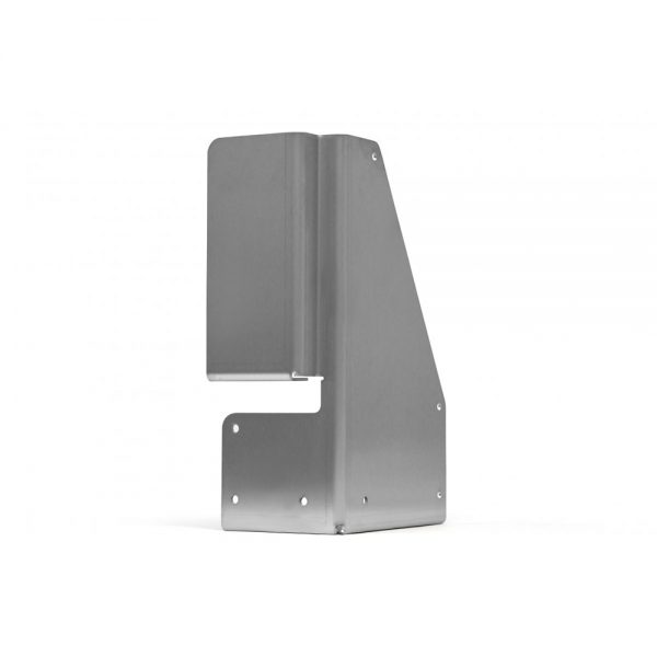 RH rear offside chrome corner