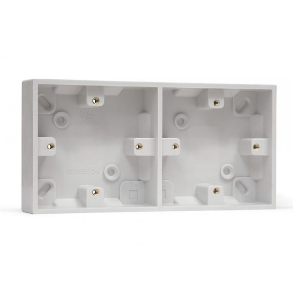 2g dual back box