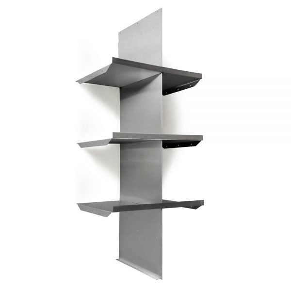 seven man shelving assembly